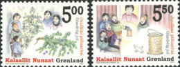GROENLAND 2004 -Noël-sapin Et Chants-2 V. - Noël