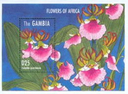GAMBIE 1995 - Fleurs D'Afrique -  Eulophia Quartiniana - BF - Otros & Sin Clasificación