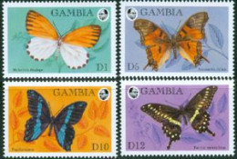 GAMBIE 1994 - Papillons - I - (Mylothris Rhodope) - 4 V. - Mariposas