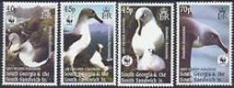 FALKLAND DEPENDANCES 2003 - W.W.F. - L'albatros à Tête Grise - 4 V. - Unused Stamps