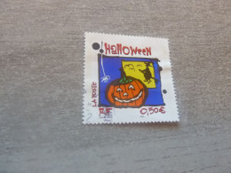 Halloween - Citrouille, Sorcière, Araignée - 0.50 € - Yt 3713 - Multicolore - Oblitéré - Année 2004 - - Oblitérés