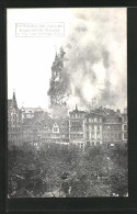 AK Hamburg-Neustadt, Band Der Hauptkirche St. Michaelis, 3. Juli 1906  - Katastrophen