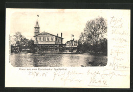 AK Hamburg-Bergstedt, Gasthaus Rodenbecker Quellenthal  - Wandsbek