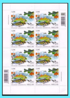 GREECE- GRECE- HELLAS 2016: "Fish Of The Mediterranean" Set MNH** - Unused Stamps