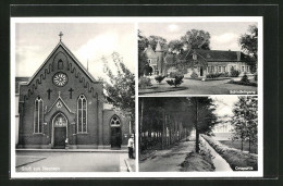 AK Neersen, Kirche, Schlosseingang, Ortspartie  - Sonstige & Ohne Zuordnung