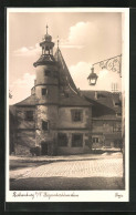 AK Rothenburg, Hegereiterhäuschen Im Sonnenschein  - Rothenburg O. D. Tauber