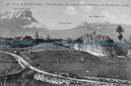 R089117 Abimes De Myans. Savoie. Pierre Hachee Le Plus Gros Debris De Leboulemen - Monde