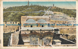 R089137 Jerusalem. The Golden Gate. The Cairo Postcard Trust. Serie 804 - Monde