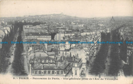 R089241 Paris. Panorama De Paris. Vue Generale Prise De LArc De Triomphe - World