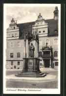 AK Wittenberg, Lutherdenkmal  - Wittenberg