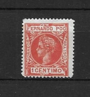 LOTE 2175 A  ///  FERNANDO POO 1900   EDIFIL Nº: 120 **MNH  ROJO    ¡¡¡  OFERTA - LIQUIDATION - JE LIQUIDE !!! - Fernando Poo