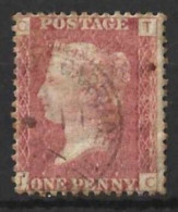 GB...QUEEN VICTORIA..(1837-01..)...." 1864.."...LINE ENGRAVED......1d RED....PLATE 149.....CDS......GOOD  USED... - Used Stamps