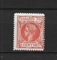 LOTE 2175 A  ///  FERNANDO POO 1900   EDIFIL Nº: 120 **MNH  ROJO    ¡¡¡  OFERTA - LIQUIDATION - JE LIQUIDE !!! - Fernando Po