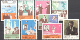 Paraguay 1967, 50Th Kennedy, 9val +BF - Kennedy (John F.)