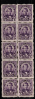 CANADA Scott # 146 MNH Block Of 10 - Darcy McGee - CV $90 - Neufs