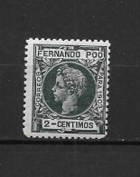 LOTE 2175 A  /// (C015)  FERNANDO POO 1903   EDIFIL Nº: 121 **MNH  VERDE     ¡¡¡  OFERTA - LIQUIDATION - JE LIQUIDE !!! - Fernando Po