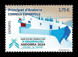 Andorra (ES) 2024 Mih. 552 Women's Ski World Cup In Soldeu MNH ** - Ongebruikt