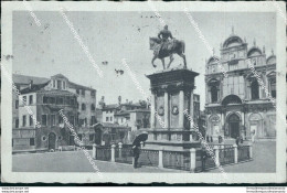 Bt341 Cartolina Venezia Citta'   Monumento A Colleoni Veneto - Venezia (Venedig)