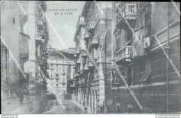 Ba60 Cartolina Sampierdarena Via A.costa Genova Liguria 1921 - Genova