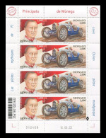 Monaco 2024 Mih. 3679/80 Formula 1. Driver Louis Chiron. Race Car (M/S) MNH ** - Neufs