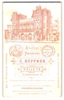 Fotografie C. Höpfner, Halle / Saale, Ansicht Halle / Saale, Geschäftshaus Mit Foto-Atelier Poststrasse 13  - Lieux