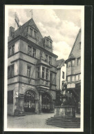 AK Bernkastel, Gasthaus Ratskeller Und Brunnen  - Autres & Non Classés