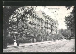 AK Hamburg-Eppendorf, Curschmannstrasse Mit Gebäudeansicht  - Eppendorf