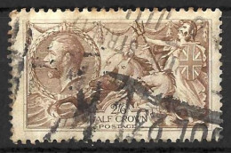 GB...KING GEORGE V...(1910-36..)......BRADBURY....SEAHORSE.....2/6......USED.... - Usados