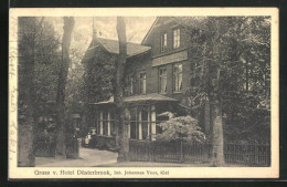 AK Kiel, Hotel Düsterbrook Von Johannes Voss  - Kiel