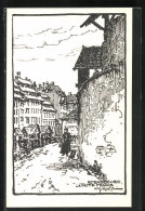 CPA Illustrateur Strassbourg, La Petite France  - Other & Unclassified
