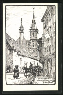 CPA Illustrateur Strassbourg, St. Pierre Le Vieux  - Otros & Sin Clasificación