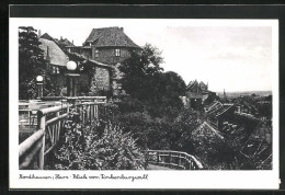 AK Nordhausen /Harz, Blick Vom Finkenburgwall  - Nordhausen