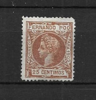 LOTE 2175 A  /// (C025)  FERNANDO POO 1903  EDIFIL Nº: 127 *MH    ¡¡¡  OFERTA - LIQUIDATION - JE LIQUIDE !!! - Fernando Poo