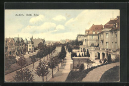 AK Aachen, Nizza-Allee Mit Villen  - Aachen