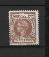 LOTE 2175 A  /// (C025)  FERNANDO POO 1903  EDIFIL Nº: 127 USED    ¡¡¡  OFERTA - LIQUIDATION - JE LIQUIDE !!! - Fernando Po