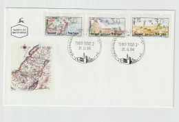 Israel 1994 ATM Tourism FDC. Postal Weight 0,04 Kg. Please Read Sales Conditions Under Image Of Lot (009-11) - Machine Labels [ATM]