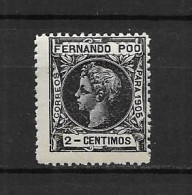 LOTE 2175 A  /// (C025)  FERNANDO POO 1903  EDIFIL Nº: 137 **MNH    ¡¡¡  OFERTA - LIQUIDATION - JE LIQUIDE !!! - Fernando Po