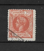 LOTE 2175 A  /// (C025)  FERNANDO POO 1905  EDIFIL Nº: 138     ¡¡¡  OFERTA - LIQUIDATION - JE LIQUIDE !!! - Fernando Po