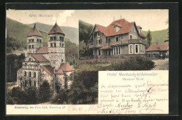 CPA Murbach, Hotel Von Wolf, Abtei  - Murbach
