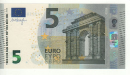 5 EURO  "Spain"  DRAGHI    V 002 G4   VA2258425262     /  FDS - UNC - 5 Euro