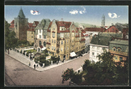 AK Jena, Johannisstrasse Aus Der Vogelschau  - Jena