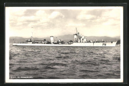 AK R.C.T. L. Pancaldo, Kriegsschiff In Küstennähe  - Warships