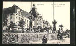 AK Düsseldorf, Provinzial-Landeshaus A. Rhein  - Duesseldorf