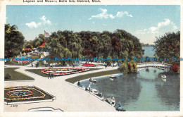 R089932 Lagoon And Mound. Belle Isle. Detroit. Mich - World