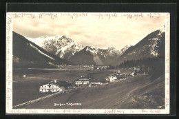 AK Buchau A. Achensee, Ortspartie Mit Bergen  - Andere & Zonder Classificatie