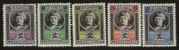 Luxembourg  .  Y&T   .   182/186    .   **    .    Neuf Avec Gomme Et SANS Charnière - Unused Stamps