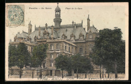 CPA Pantin, La Mairie, Place De La Gare  - Pantin