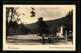 AK Bad Harzburg, Strasse An Der Schwebebahn-Talstation  - Bad Harzburg