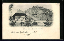 AK Karlsruhe, Schwarzwälder Haus Mit Lauterberg  - Karlsruhe