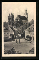 AK Reichenau, Evangl. Kirche  - Sudeten